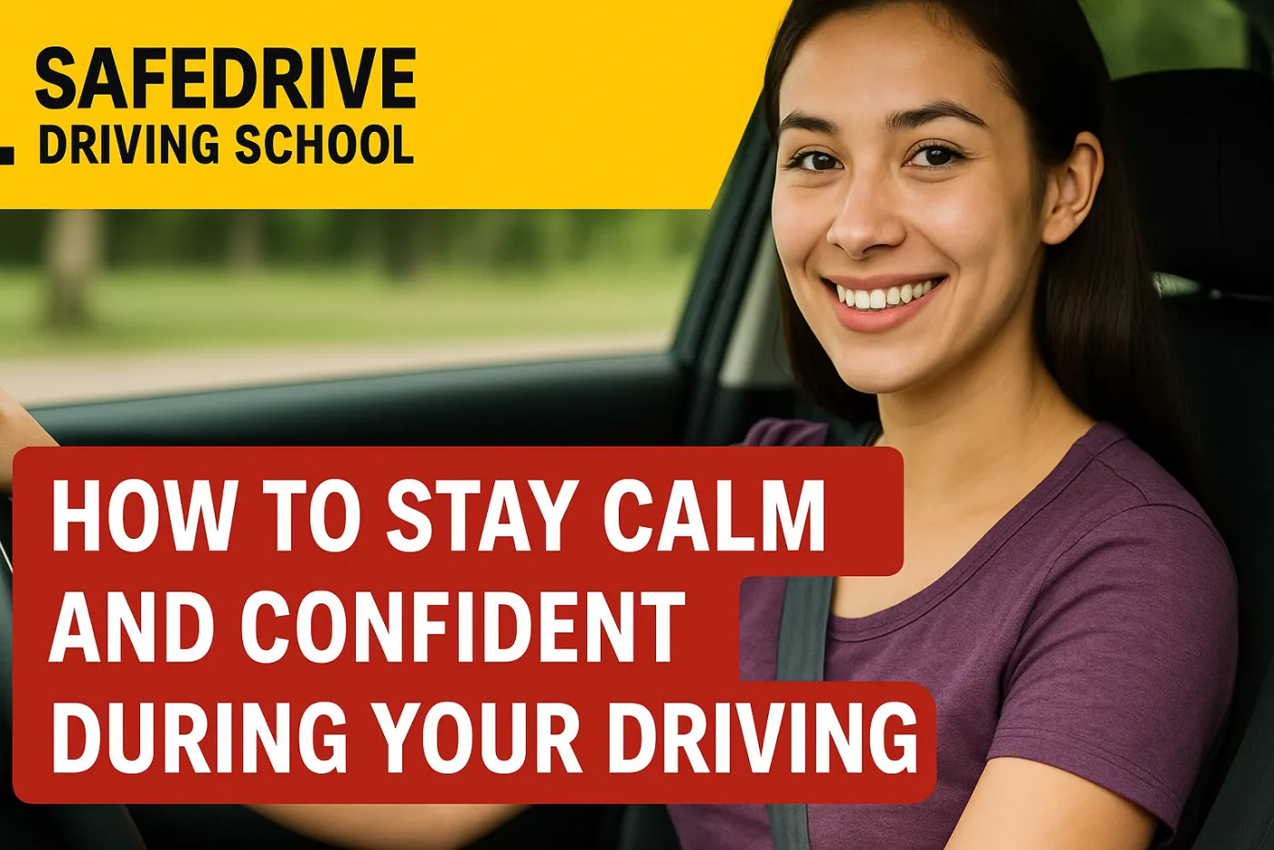 How to Stay Calm and Confident During Your Driving Test